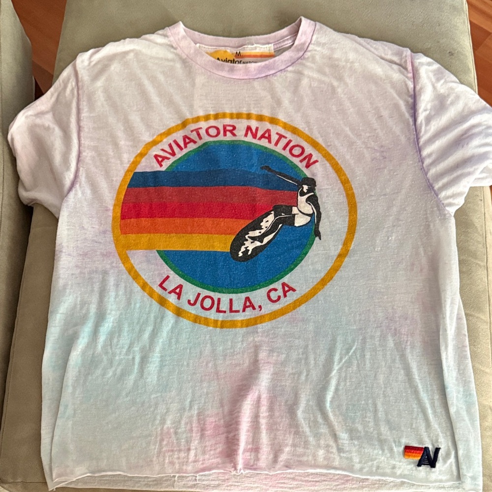 Aviator Nation Cotton Candy Tee